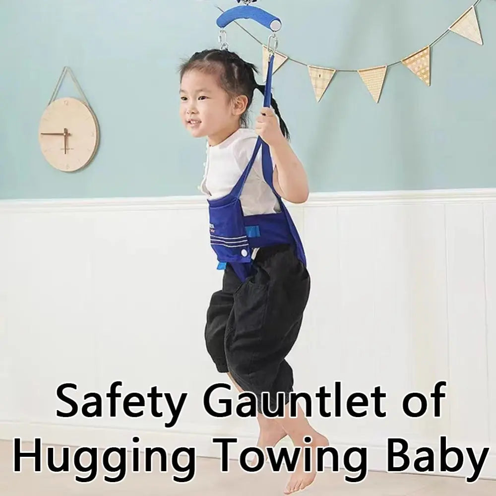 High Quality Safety Jumper Adjustable Strap Early Education Jumping Chair Lifting Belt Doorway Jumper Toddler Unisex