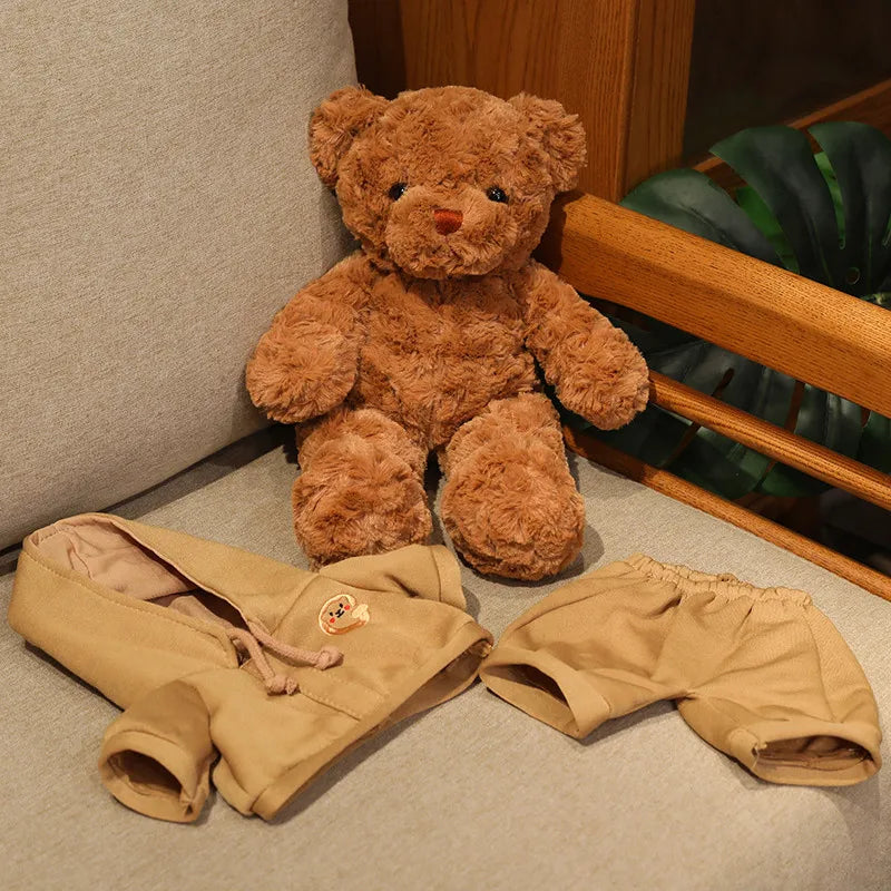 Cute Cartoon Motion Bear Plush Toy 38/50cm Stuffed Animal Doll High Quality Birthday Gift Party Favor for Kids