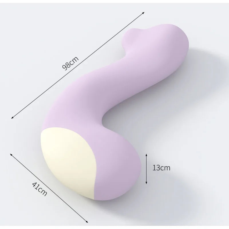 Bed Pillow Long Body Pillow Hips Lower Back Support Washable Cover Multipurpose for Side Sleeper Pregnancy Pillow for Bed