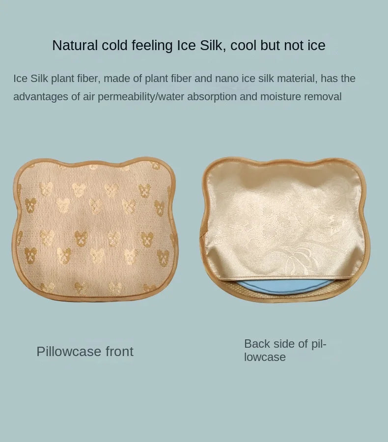 Baby Pillow Shaped Pillow Anti-head Deflection Flat Head  Pointed Baby Pillow Memory Foam