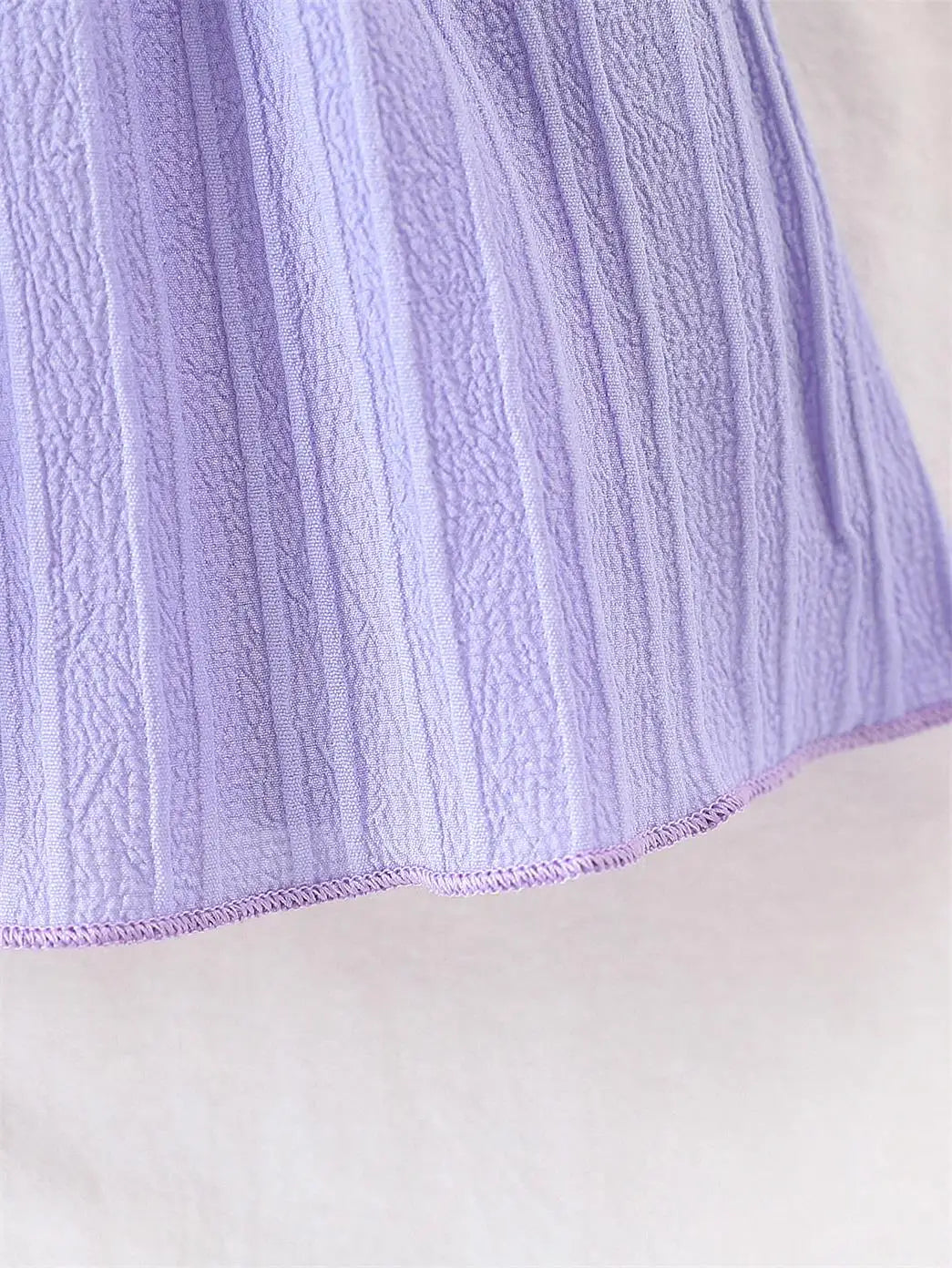 0-24 Months Cute Baby Girl Summer Dress Purple Ruffle Bow Princess Skirt+Headband 2Pcs Baby Clothing