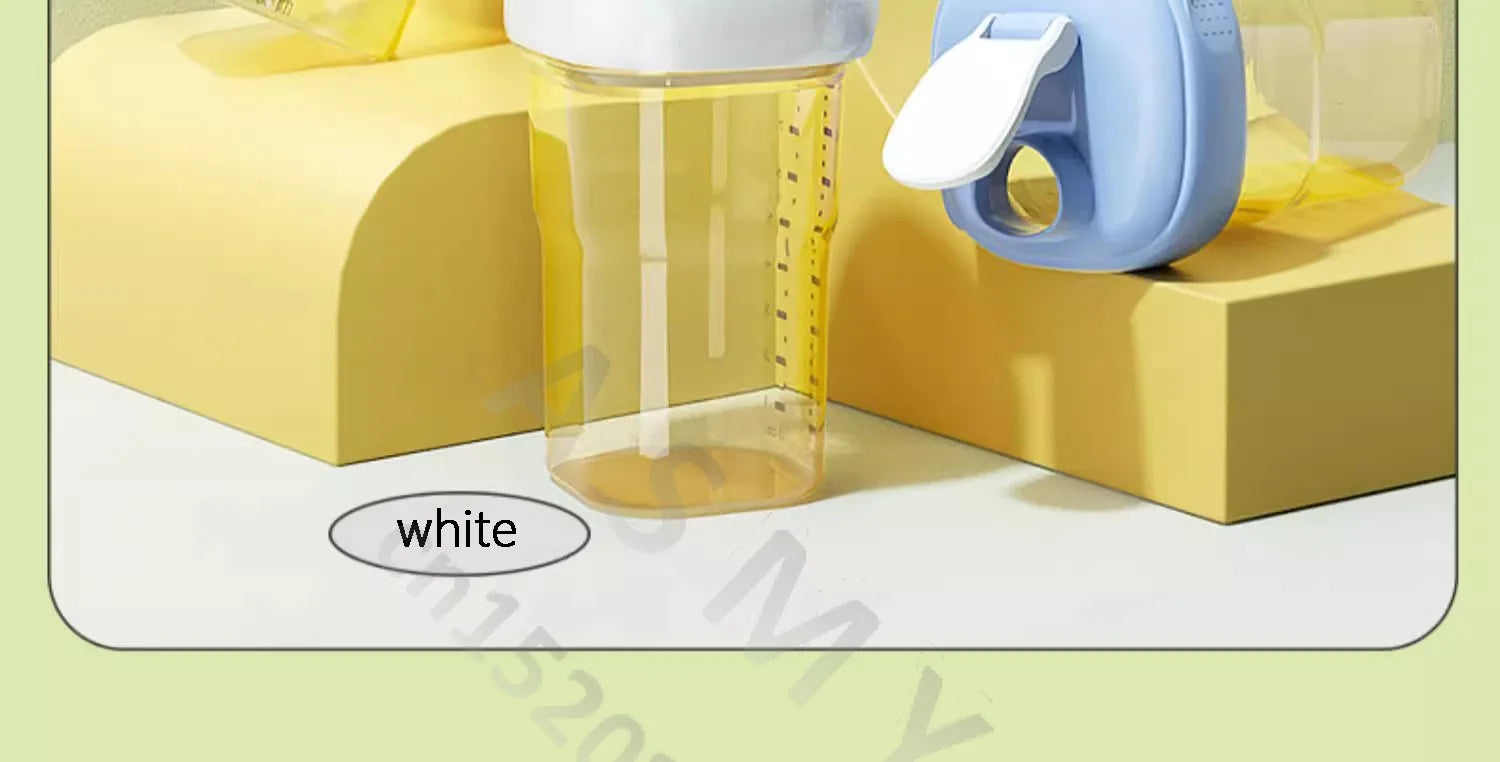 Suitable for hegen bottle accessories, storage box cover/cup cover/handle/dust cover+bottle collar/straw/square bottle universal