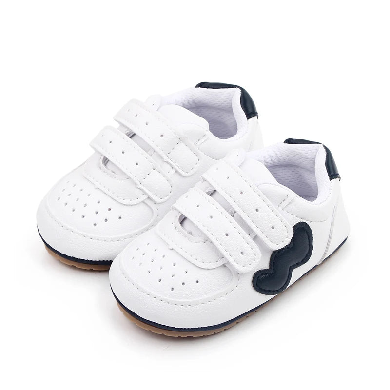 New Fashion Baby Shoes Spring and Autumn High Quality TPR Sole Anti-slip Water Proof Toddler Prewalking Outdoor Sneaker D2736