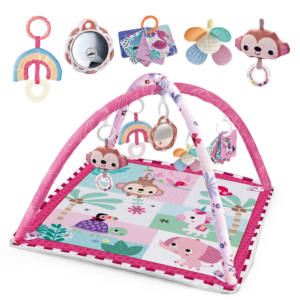 Baby Enlightenment Game Mat Crawling Blanket Early Education Activity Gym Multifunctional Fence Fitness Frame Toys