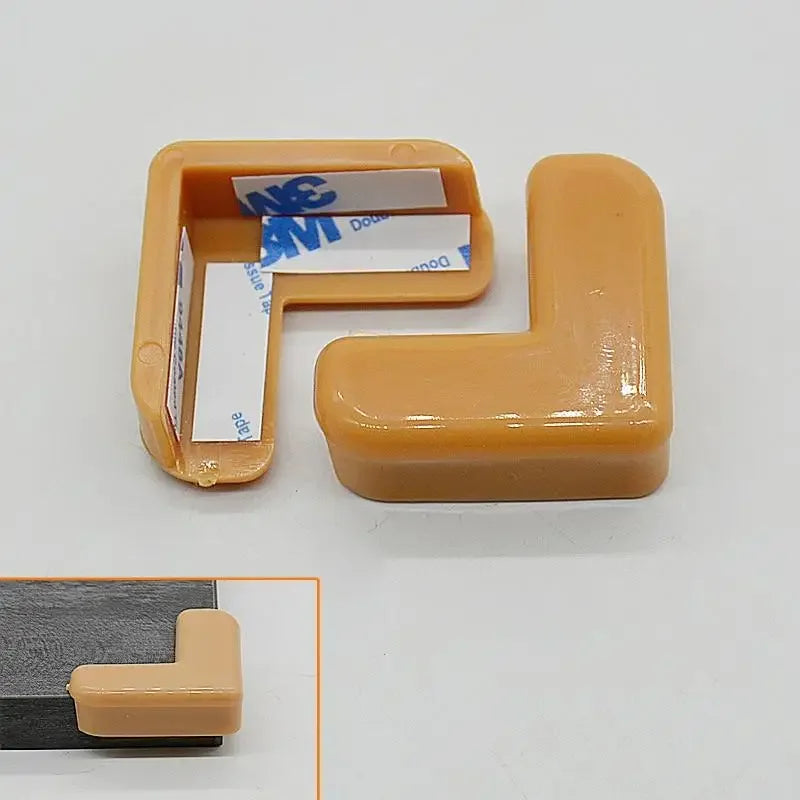 Table Corner Guards 4x4cm Anti Collision Edge Protectors 4 Pcs PVC Cushion for Desk Baby Safety
