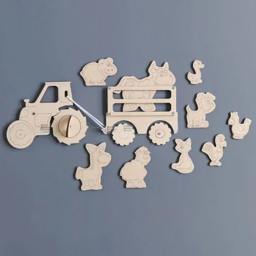 Busy Board Montessori Educational Toy For Early Learning Hands On Development Model 001