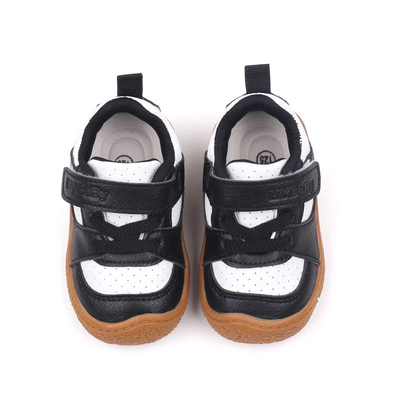 High Quality Baby  Toddler Shoes Rubber Sole Anti-slip Soft PU for  0-3 Years Boys and Girls Spring and Autum Style Ooydoor BM06
