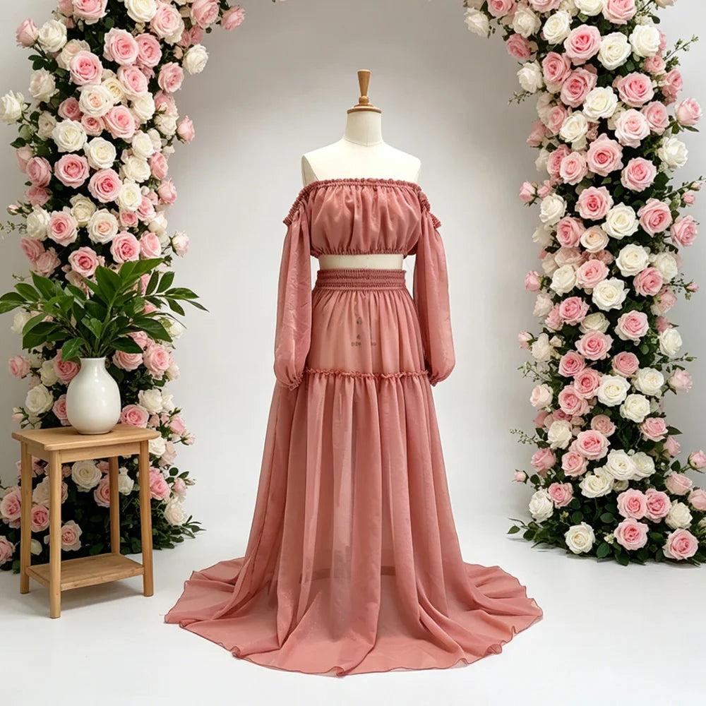 Boho Maternity Dress