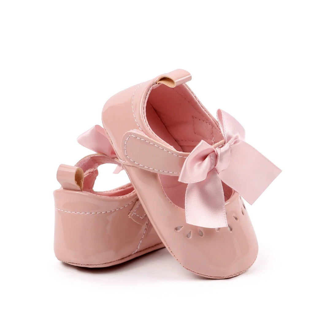 Casual Cute Solid Color Home Shoes For Baby Girls Lightweight Non-slip Walking Shoes For Indoor Spring And Summer Anti slip
