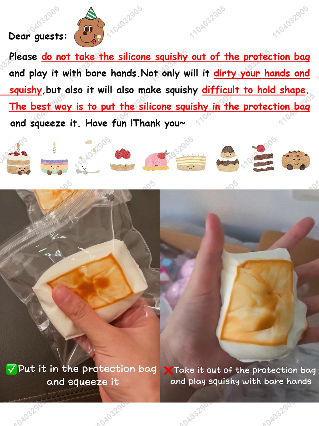 Pudding Taba Squishy Silicone Strawberry Caramel Jelly Mochi Squeeze Toy ASMR Anti Stress Relief Fidget Toys for Adults Gifts