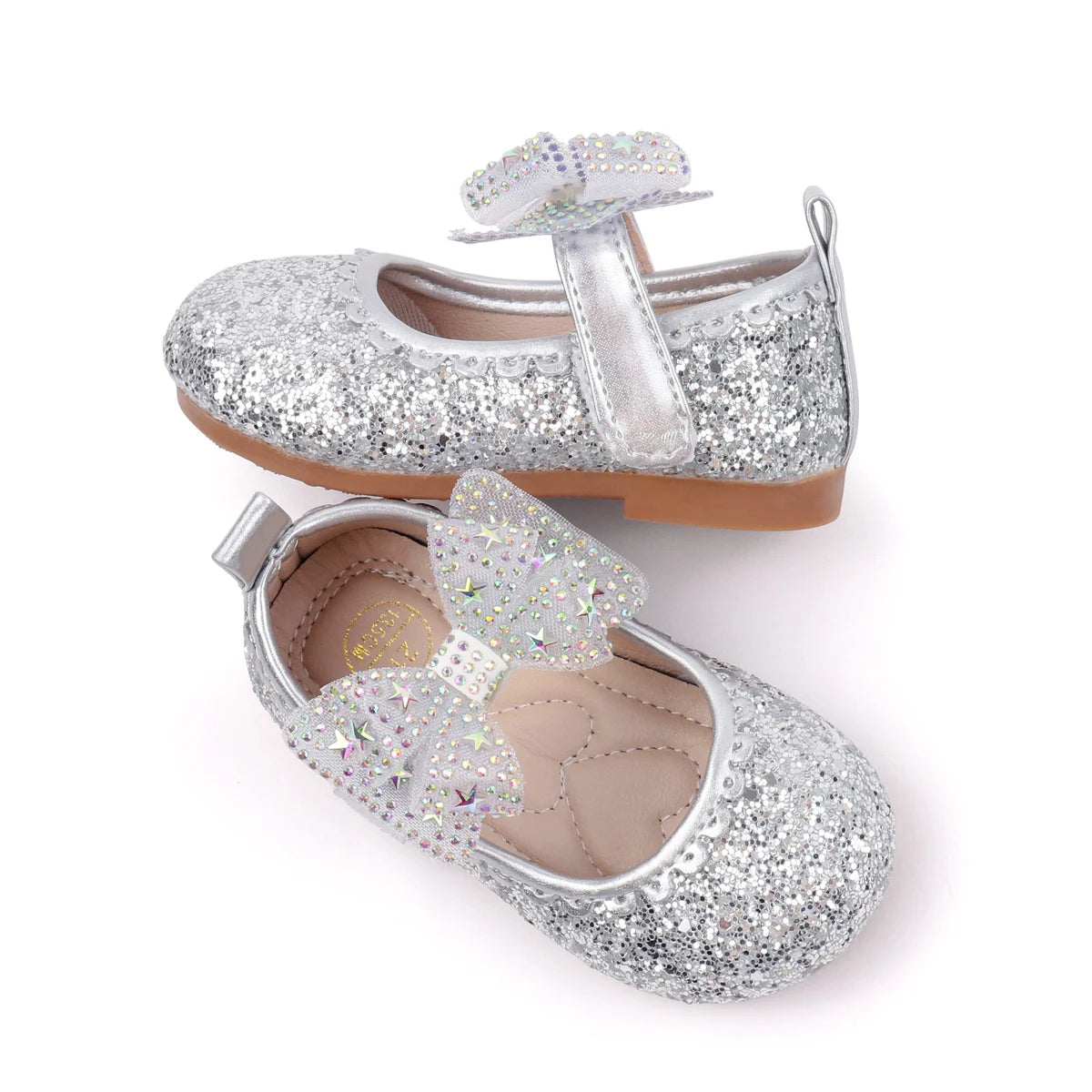 2025 New Summer Autumn Baby Girls First Walking Toddler Shoes Fashion Sequins Baby Girl Sandals For 0-3Y Kids Princess Shoes