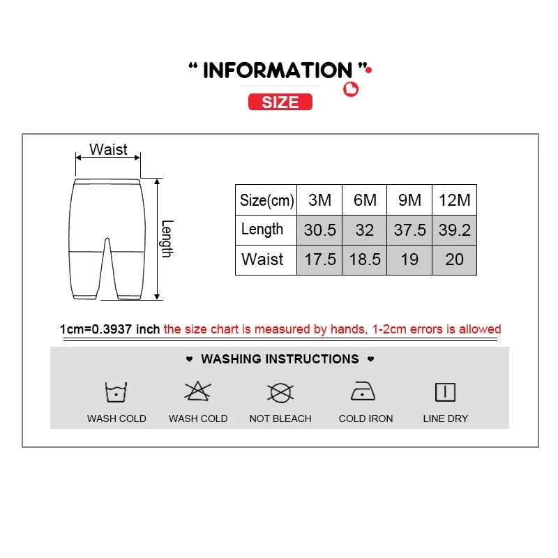 5-Pack Simple Baby Unisex Trousers Four Seasons Newborn Boys Girls Long Pants 0-12 Months Infant Clothes