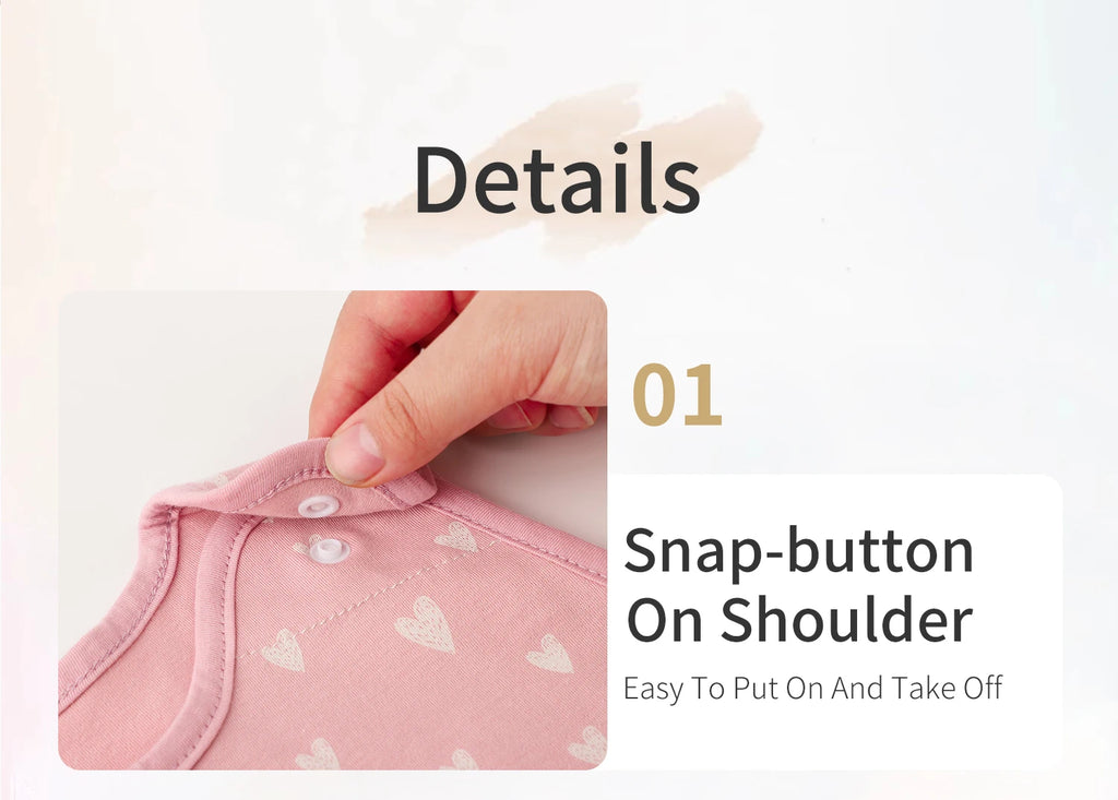New Sleeveless 100% Cotton Vest Baby Sleeping Bag Thin Breathable Pajamas Anti-Kicking Cocoon for Newborn Envelope Sleep Sack