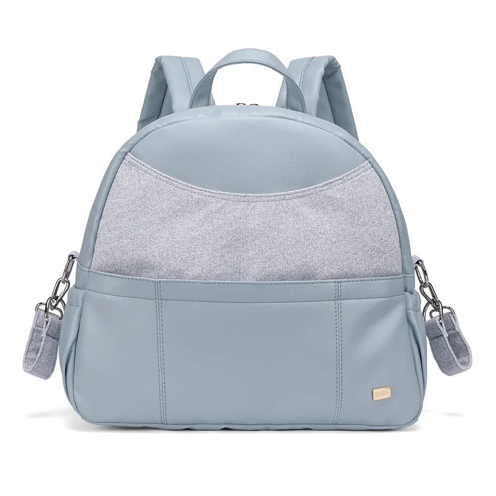 Soboba Diaper Backpack for Women Large Capacity Multi Functional Nappy Changing Bag with Two Straps Hang on Stroller