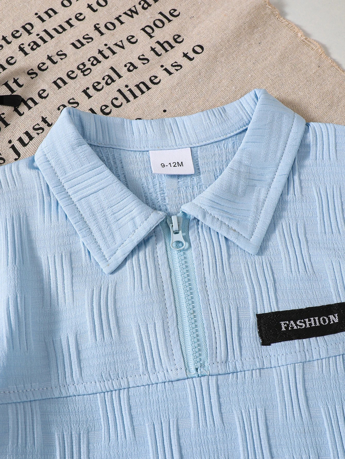 Summer Baby boy Set lapel Blue Striped Top and Shorts 2-piece Set for  Handsome 0-3 Year old Baby boy Casual Set Baby Clothing