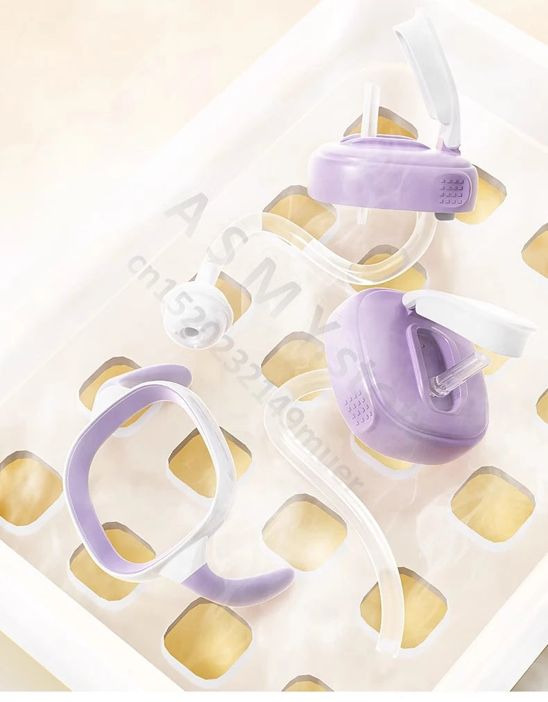 Suitable for hegen bottle accessories/cup cover/handle/nipple/square bottle universal/