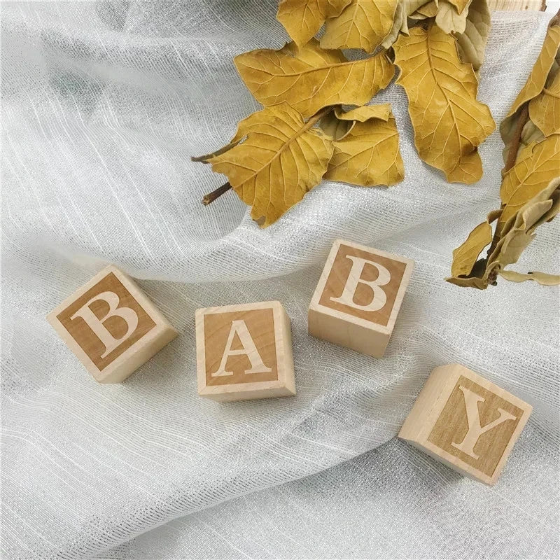 4 Natural Wooden Crafts 4cm Wooden Blocks Vintage Home Room Decoration Christmas Gift Wooden Crafts Decoration.