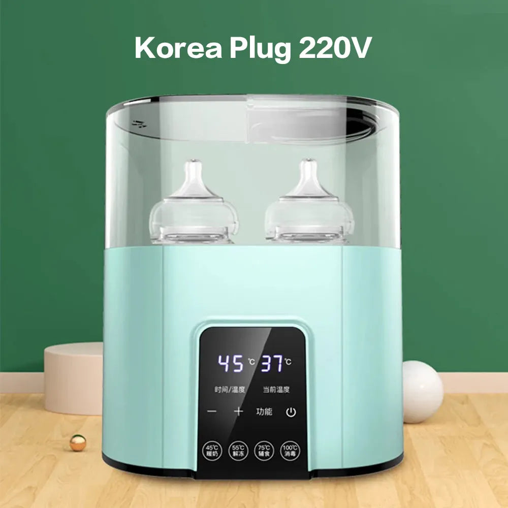 TINSOL Multi-function Baby Nursing Bottle Heater Sterilizer Fast Breast Milk Bottle Warmer with Accurate Temperature Control