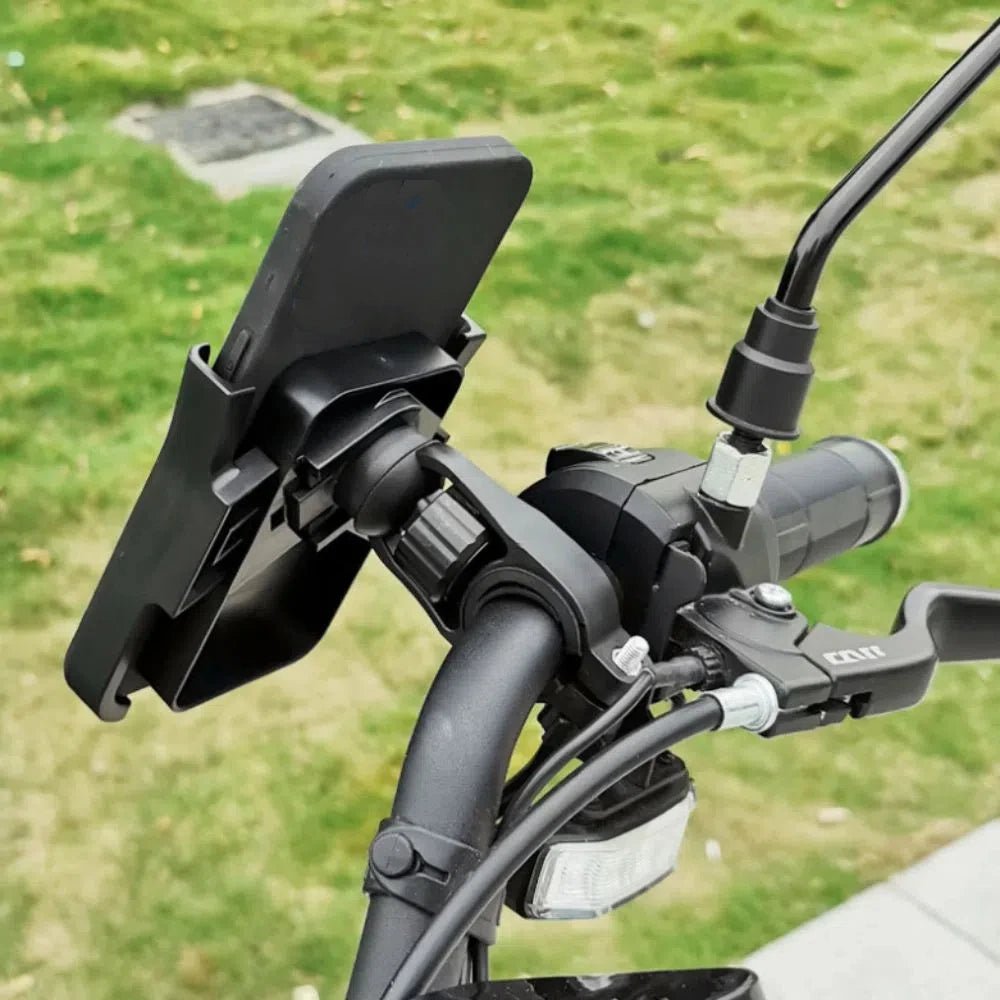 Baby Stroller Cellphone Holder 360° Rotate Handfree Phone Bracket Baby Pram Shockproof Mobile Phone Support Stroller Supplies