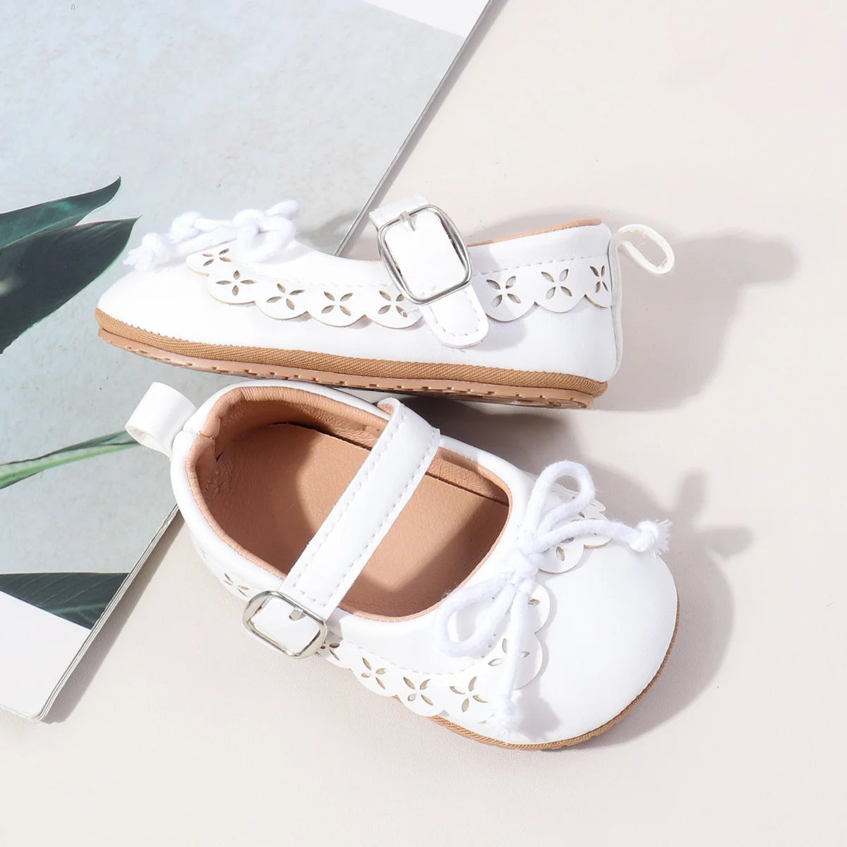 Hot Selling Spring And Autumn Baby Girls First Walking Toddler Shoes Cute Design For 0-18M Baby Girl Princess Shoes BBW7173