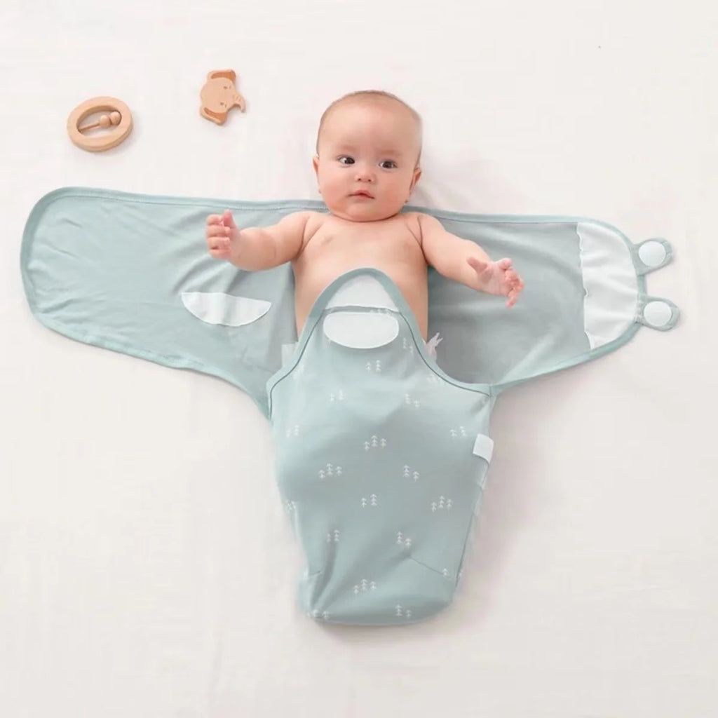 Baby Sleeping Bag Newborn Envelope Cocoon Wrap Swaddle Soft 100% Cotton 0-6 Months Sleep Blanket