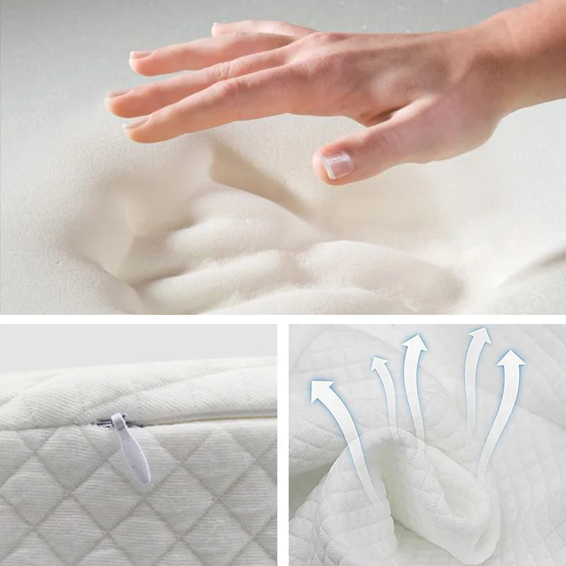 Newborn Slope Pillows Positioning Baby Anti Reflux Cotton Nursing Pillow Feeding AntiSlip Non‑slip Pillow Baby Sleep Pillows