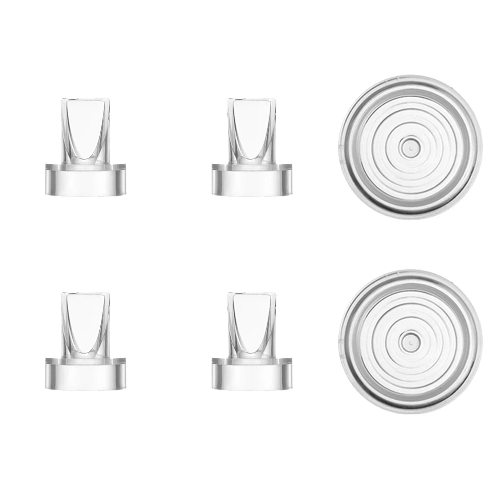 Silicone Duckbill Valve and Diaphragm,Compatible with S12/S9/S13/S15 Wearable Breast Pump Accessories, Replacement Spare Parts