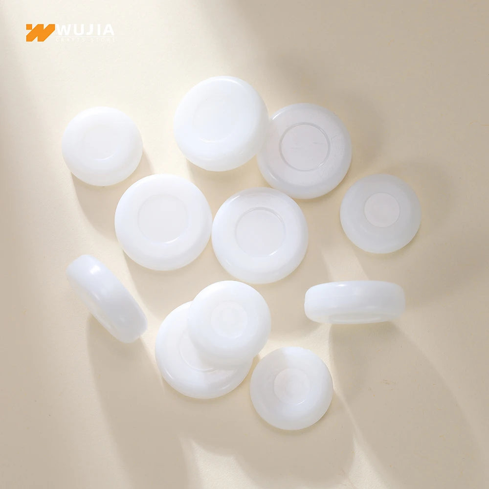 10/20pcs Rattle Box Repair Fix Noise Maker Insert Pet Baby Jingle Bell 25-30mm White Plastic New Style Hand Shake Squeaker Toys