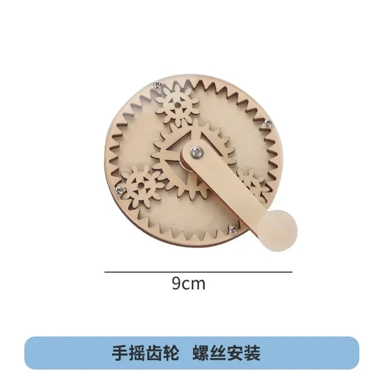Diy Montessori Busy Board Educational Toy Bee Flower Gear Gate Led Lamp Drum Learning