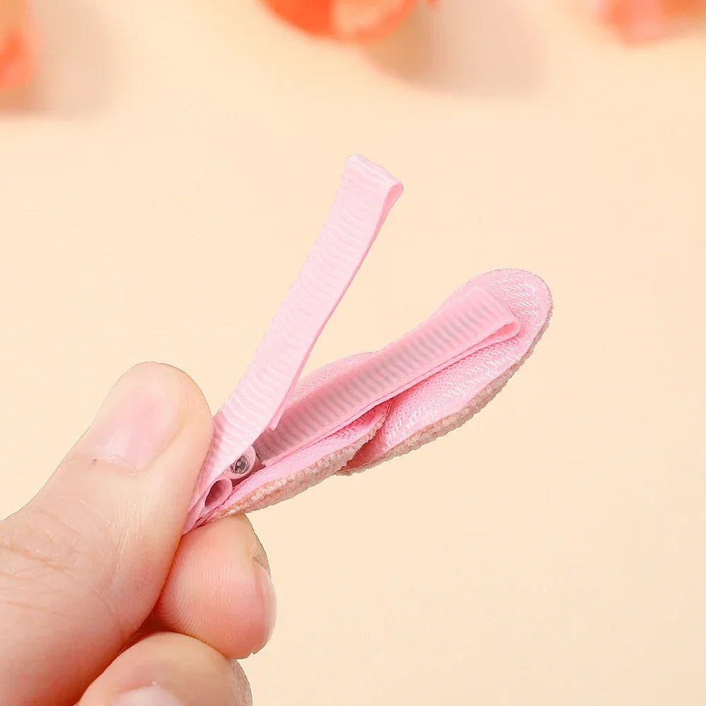 6Pcs Heart Designs Sweet Hair Clips Cute Headwear Mini Clips Kids Girls Outdoor Wear Lovely Hair Accessories Gifts