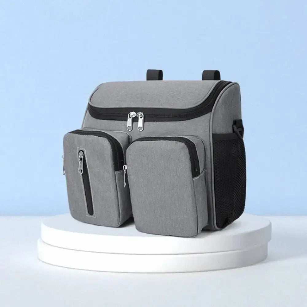 Waterproof Mommy Shoulder Bag Multi-Pocket Oxford Cloth Stroller Storage Hanging Bag Multifunctional Large Capacity