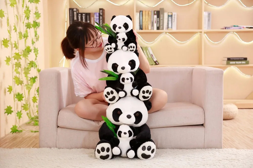 Hot Nice birthday Soft cloth Toy kids baby Lovely Bear Plush Panda Present Doll Stuffed Animals Cute Cartoon Pillow