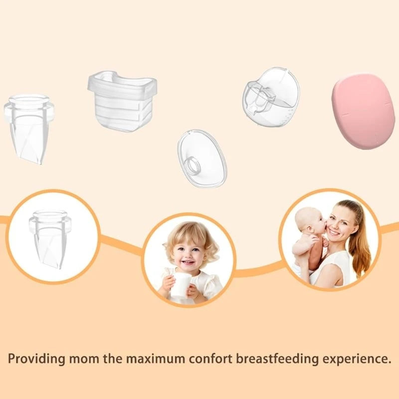 J15U Comfortable Breastfeeding Accessory for S18/S21 Wearable Pumps 27mm/24mm Flange & Valves Soft Silicone Diaphragm