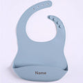 Silicone Bib Baby Drool Catcher with Free Name Engraving Creative Gifts Customized for Boys and Girls