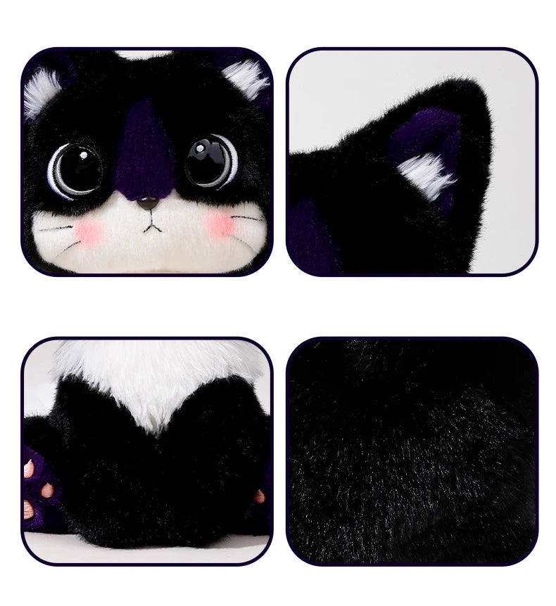 Hot Cuddly Cat Plush Toys the Healing Series Mickey Cats Brings Warmth and Peace Mind to for Children's Companionship Gifts