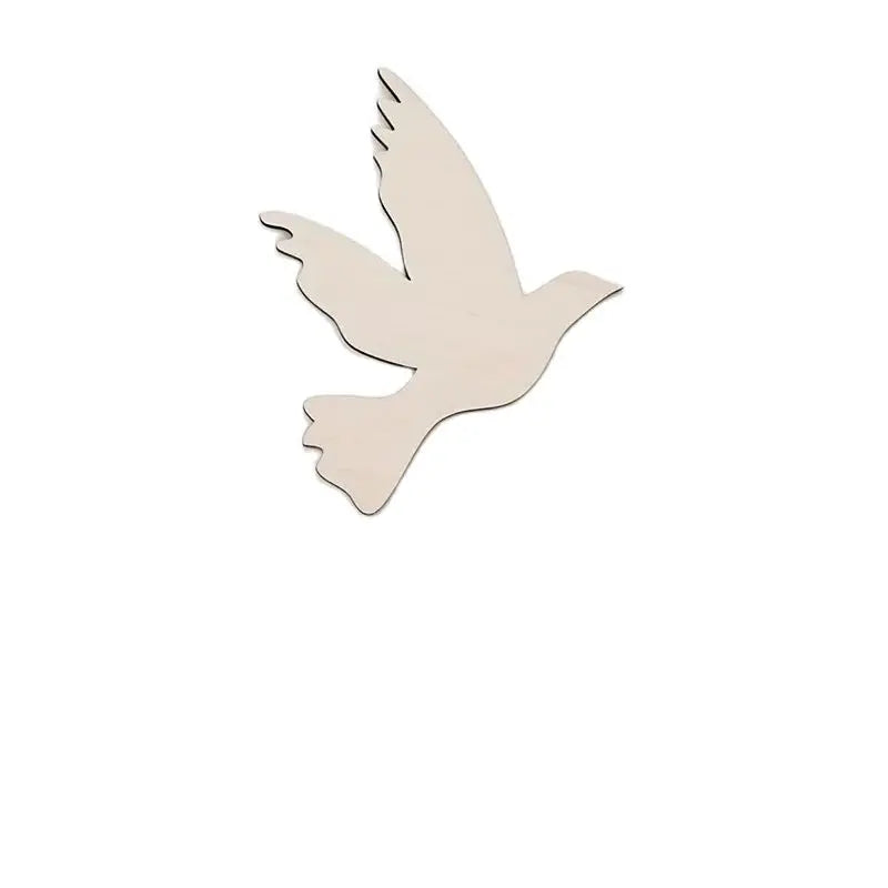 Ins Nordic Style Wooden Bird Self-Adhesive Decoration Home Space Theme Boys and Girls Room Decoration Wall Sticker Set Nursery Wall Art
