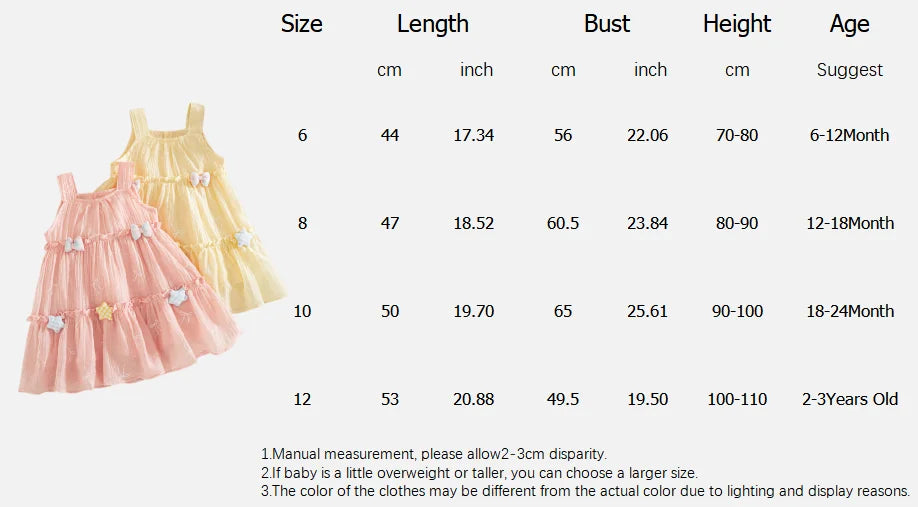 Casual Baby Clothes Korean Style Sweet Pink Baby Girl Suspender Dress Summer Birthday Party Gift Toddler Princess Dress