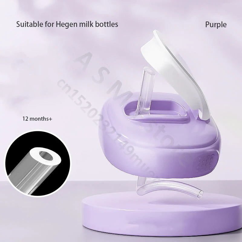 AN PEI Square Bottle Accessories Kit For Hegen Bottles Cup Cover Handle Nipple Universal