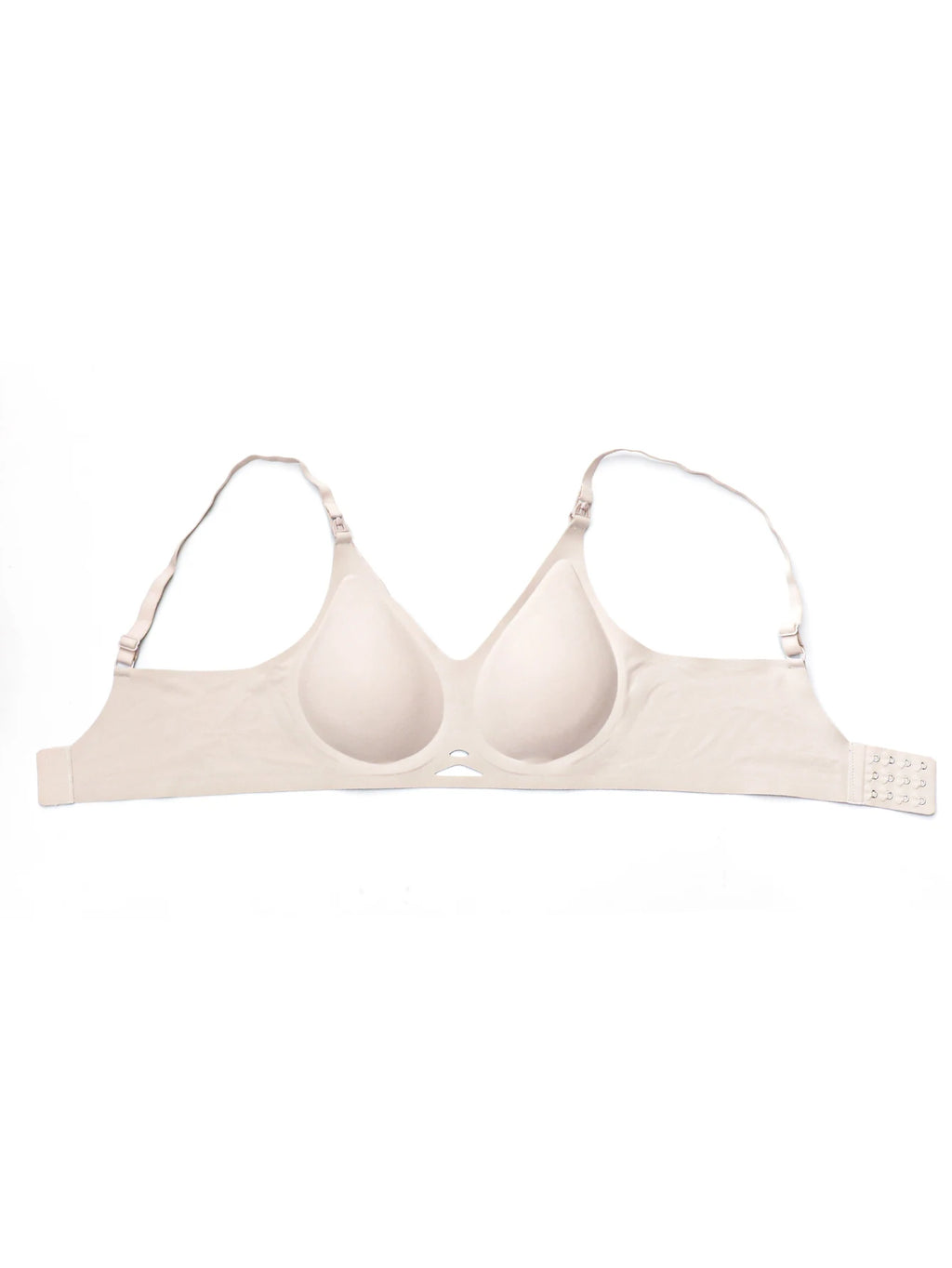 New Pregnant Women'S Front Opening Bra With Comfortable And Seamless V-Neck And Removable Cups Design Daily Breastfeeding Bra
