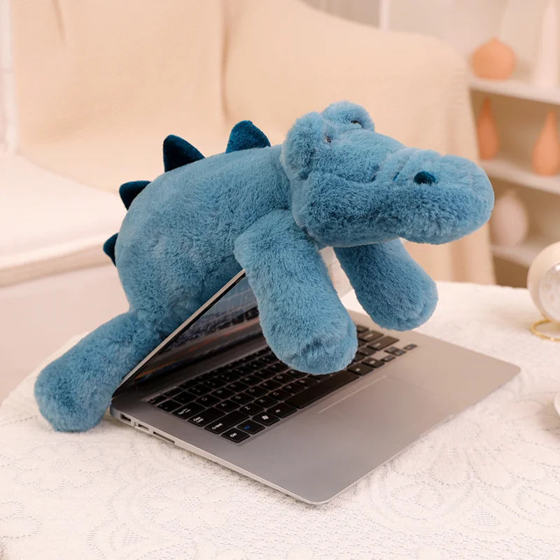 Nice Cute High Quality Forest Animal Plush Doll Pillow Soft Long-arm Raccoon Crocodile Sloth Fox Toy Home Decor Accompany Gift