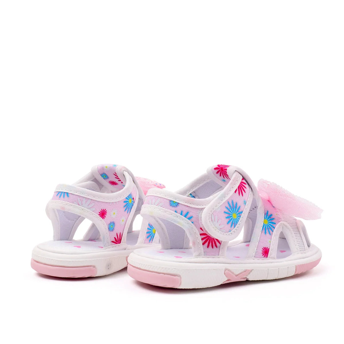 2025 0-2Y Baby Girls Baby Girls First Walking Indoor Outdoor Toddler Shoes With Squeaky Beautiful Design And Soft TPR Sole