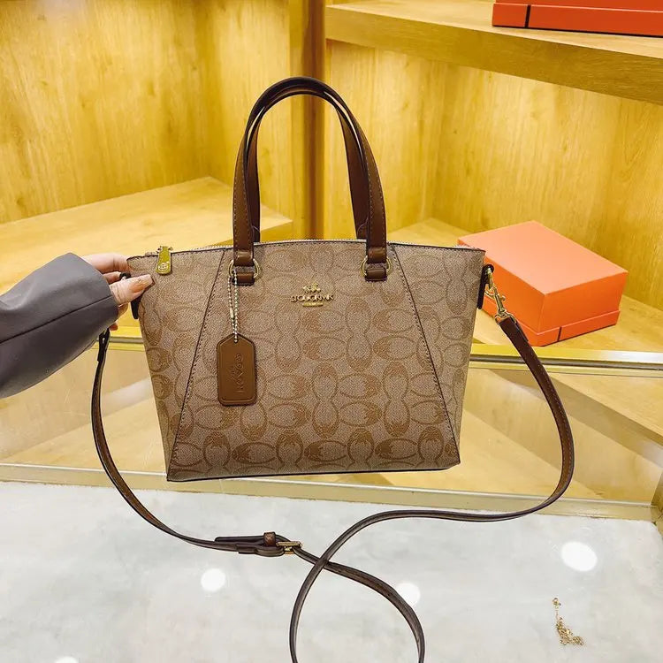 Vintage Original Textured Diaper Bag Square Satchel Women Luxury Purse Handbag Messenger Elegant Classic
