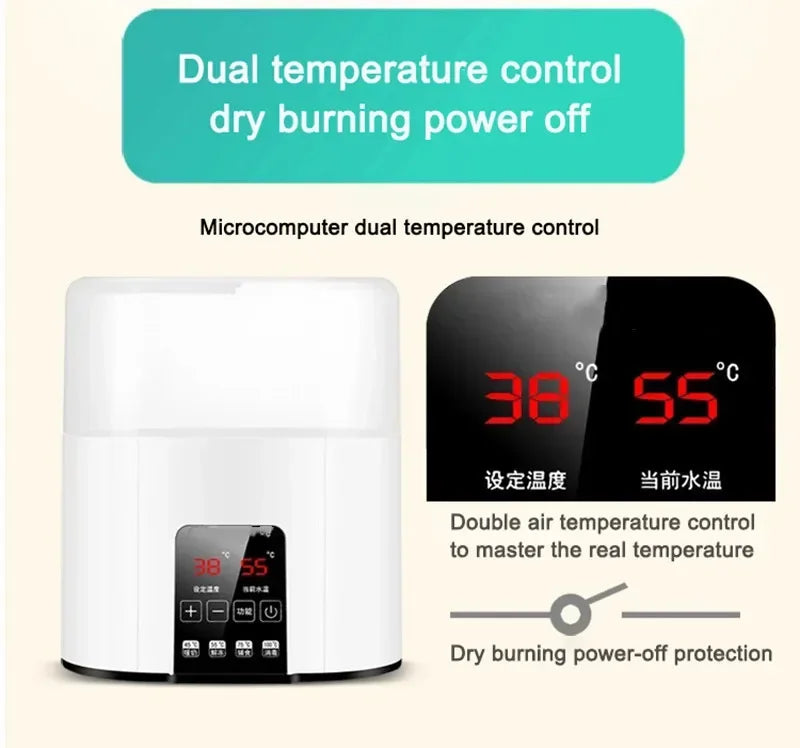 Baby Bottle Warmer Newborn Feeding Bottle Fast Heater Accurate Temperature Control Multifunctional Sterilizer Baby Accessories