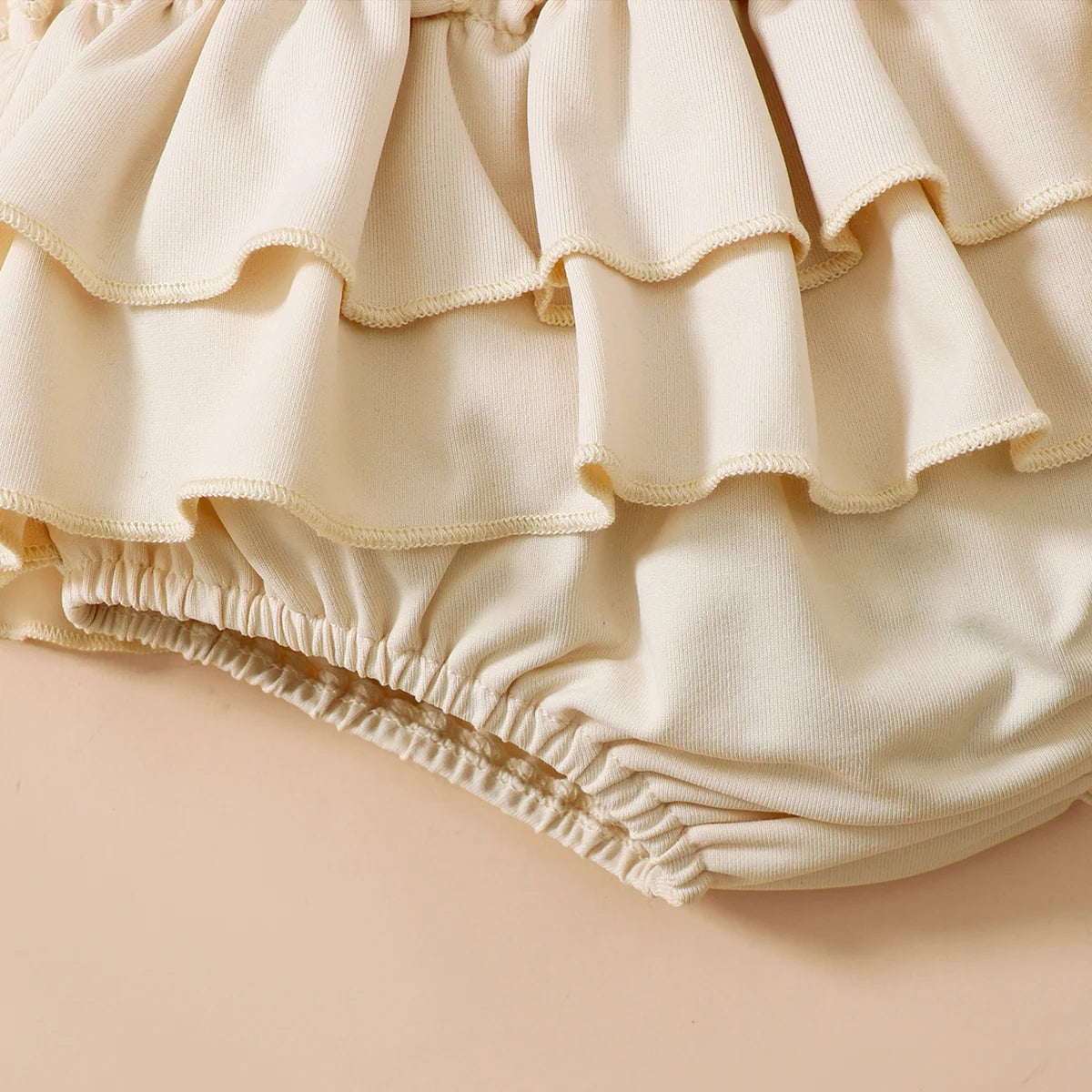0-3 Year Baby Girl Doll Collar Sleeveless Top+Cake Skirt Set Toddler Summer Set fit for Mothers' Little Princess Baby Clothing