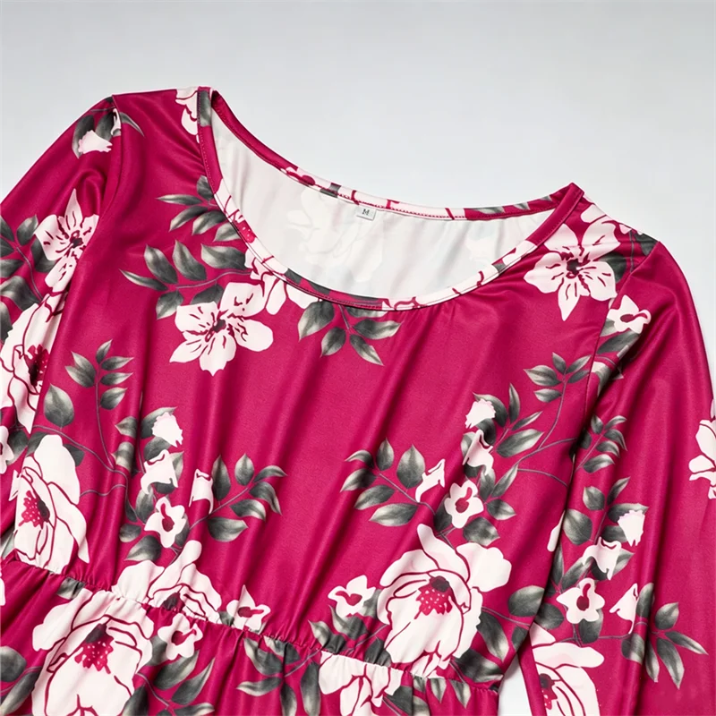 Summer Dress Women Casual Family Matching Outfits Mother Daughter Dress Girl Robe Boho Dresses Children's Clothing Vestidos