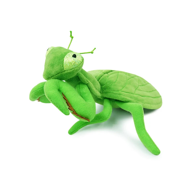 Wholesale 1pcs 6 Kinds Of Insects Plush Toys Lifelike Butterfly Ant Bee Ladybug Mantis Spider Funny Simulated Insect Model Doll