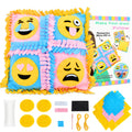 5 pcs DIY Sewing Fabrics Unicorn Crafts Felt Kit for Kids DIY Craft Supplies Kits Sets Gifts for Kids Adults Boy Teenager Girls