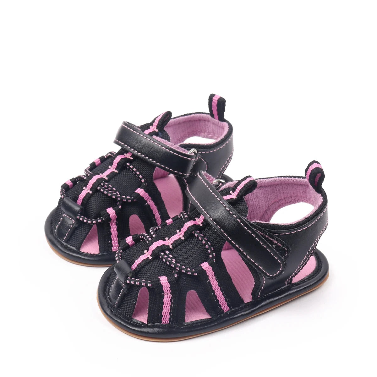 Spring And Aummer New Baby Shoes For Boys And Girls; Infant Cute Sandals With Anti-slip Rubber Soles For Llearning To Walk