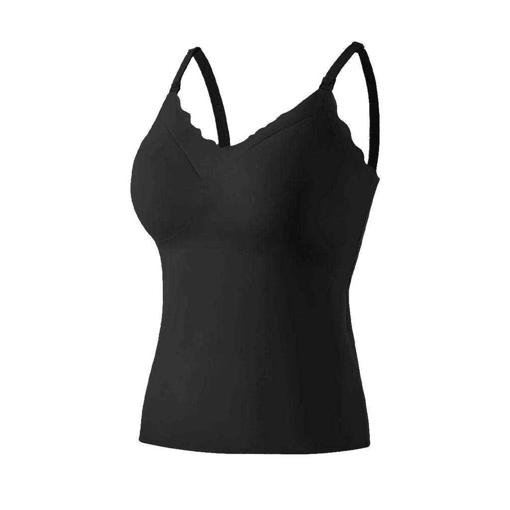 Air Sensitive Seamless Suspender, No Need To Wear Bra, Effectively Gathers Lightweight And High Elasticity Nursing Vest