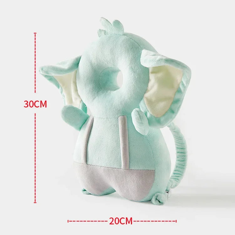 Baby Anti Fall Head Protector Pillow For Newborns Protects Head And Shoulders Cartoon Infant Safety Headrest